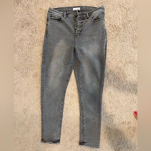 Loft High waisted skinny jeans